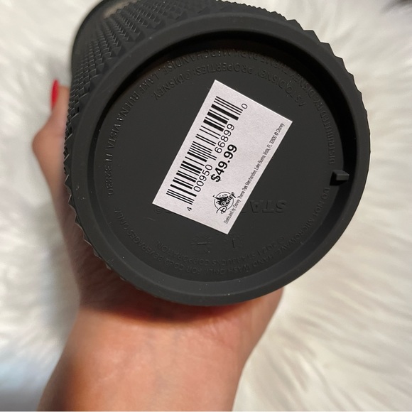 Walt Disney World 50th Anniversary Geometric Starbucks Tumbler Straw Black NEW - Picture 10 of 10